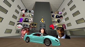 Too Much Scary Nextbots chasing me in Liminal Hotel | part 4 Gmod Nextbot