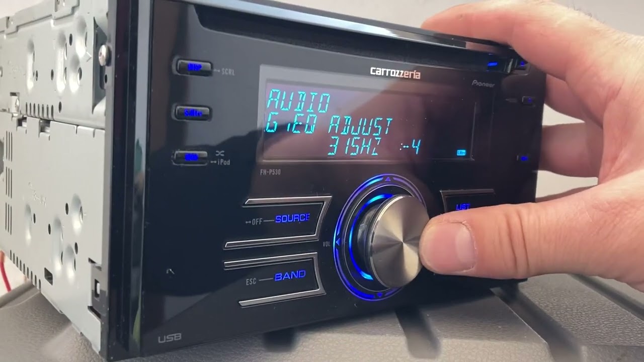 オーディオ カロッツェリア FH-P530 2DIN CD USB ラジオ iPod iPhone