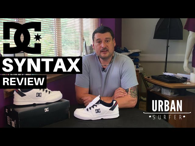 DC Syntax Shoes: Product Review - YouTube
