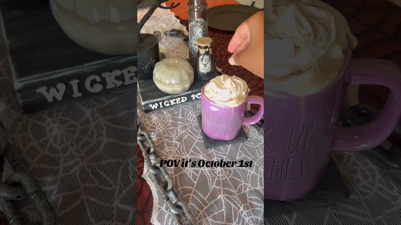 October 1st is here 🎃 