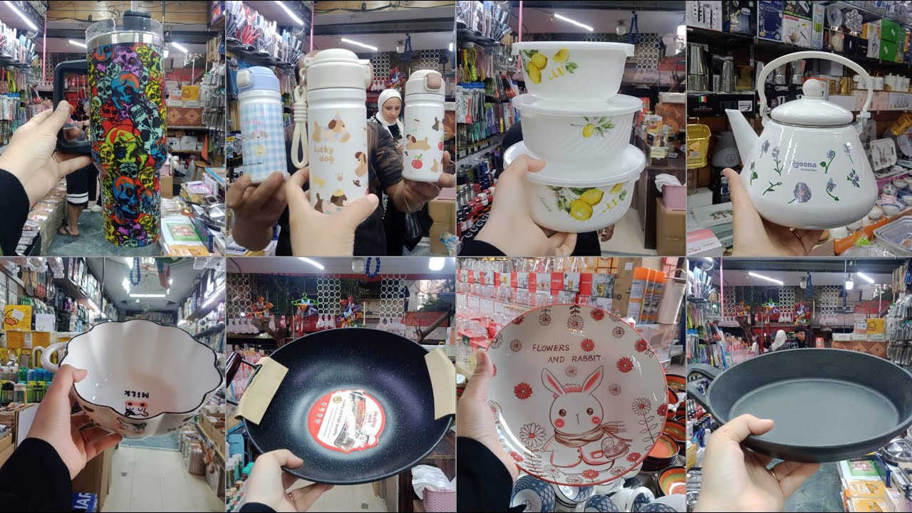 الحقوا مكان مستخبي بيبيع اقل من سعر الجملة 😱 ب 2ج و5ج اسعار اول مرة هتشفوها رفايع ومنظمات المطبخ💥