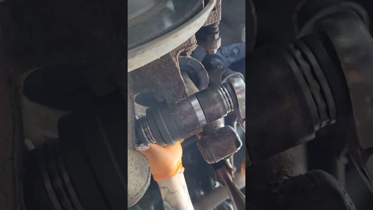 Subaru Forester repair rear knuckle bushings!