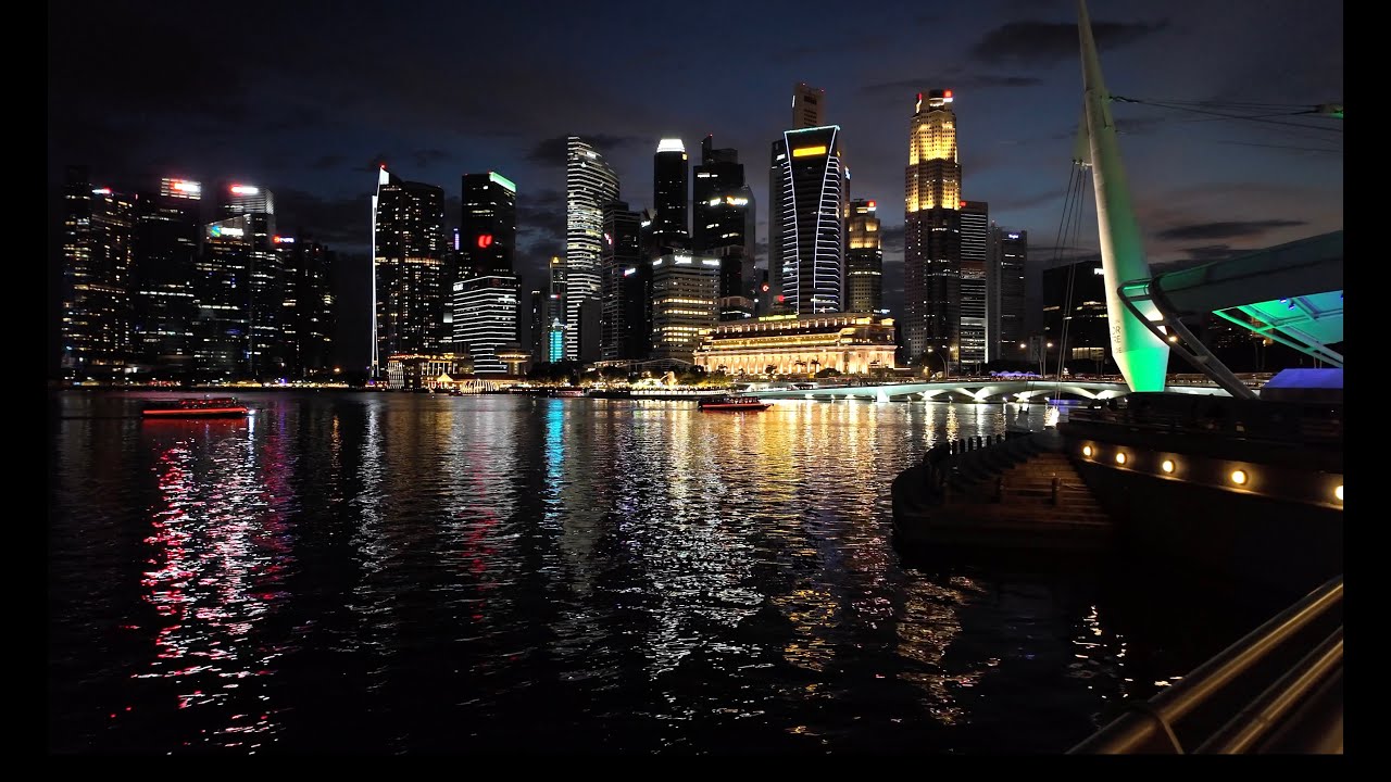 Singapore LoFi Walk Tour [4k] | Chill Beats & City Vibes