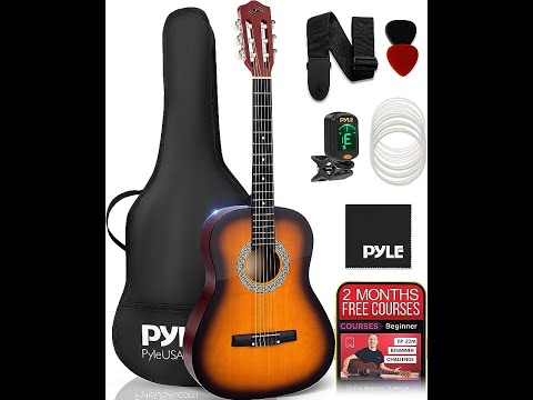 Pyle Beginner Guitar Kit   Feature Overview