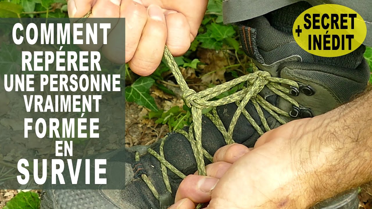 Comment repérer une personne vraiment formée à la survie ?+ SECRET inédit !