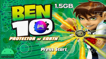 How to play Ben 10 Protector Of Earth PS2 Game For Aether SX2 PS2 Emulator on Android | Gameplay