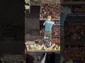 Chris Martin has fallen through stage during Coldplay’s final show in Melbourne.