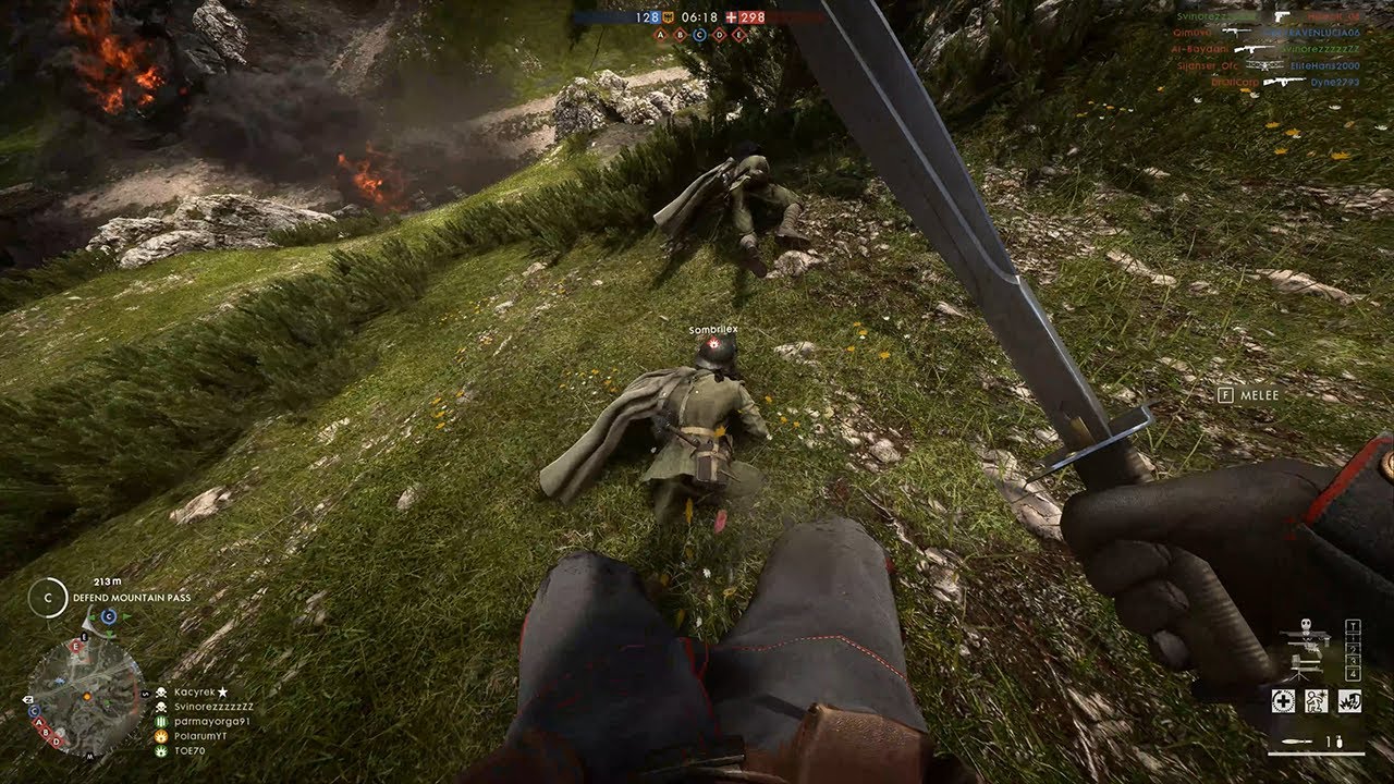 Easy Melee Kills | Battlefield 1