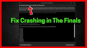 Fix The Finals: An Unreal process has crashed: UE-Discovery