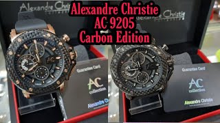 AC 9205 CARBON UNBOXING AND REVIEW ALEXANDRE CHRISTIE PRIA AC 9205 CARBON RUBBER