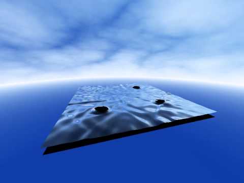 Three bumps - 1st order Euler time integration
