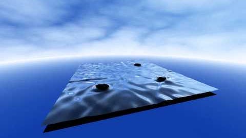 Three bumps - 1st order Euler time integration