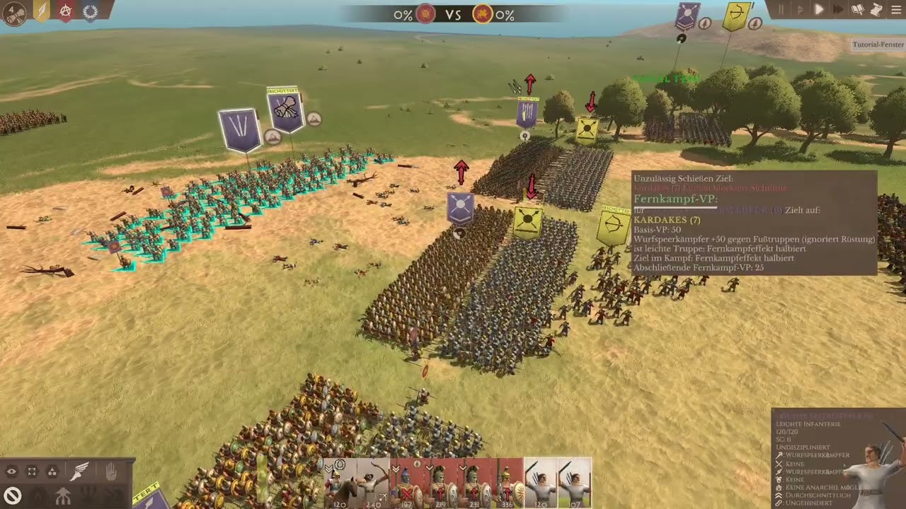 Ein Blick in die Geländemechanik - Let's Play Strategos Tutorial 2 * Part 2