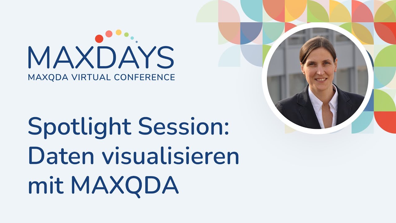 MAXDAYS 2024 Spotlight Session: Daten visualisieren mit MAXQDA