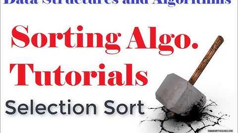 Selection Sort Algorithm [DSA] || Sorting Tutorials || Episode 3  Sinhala and English