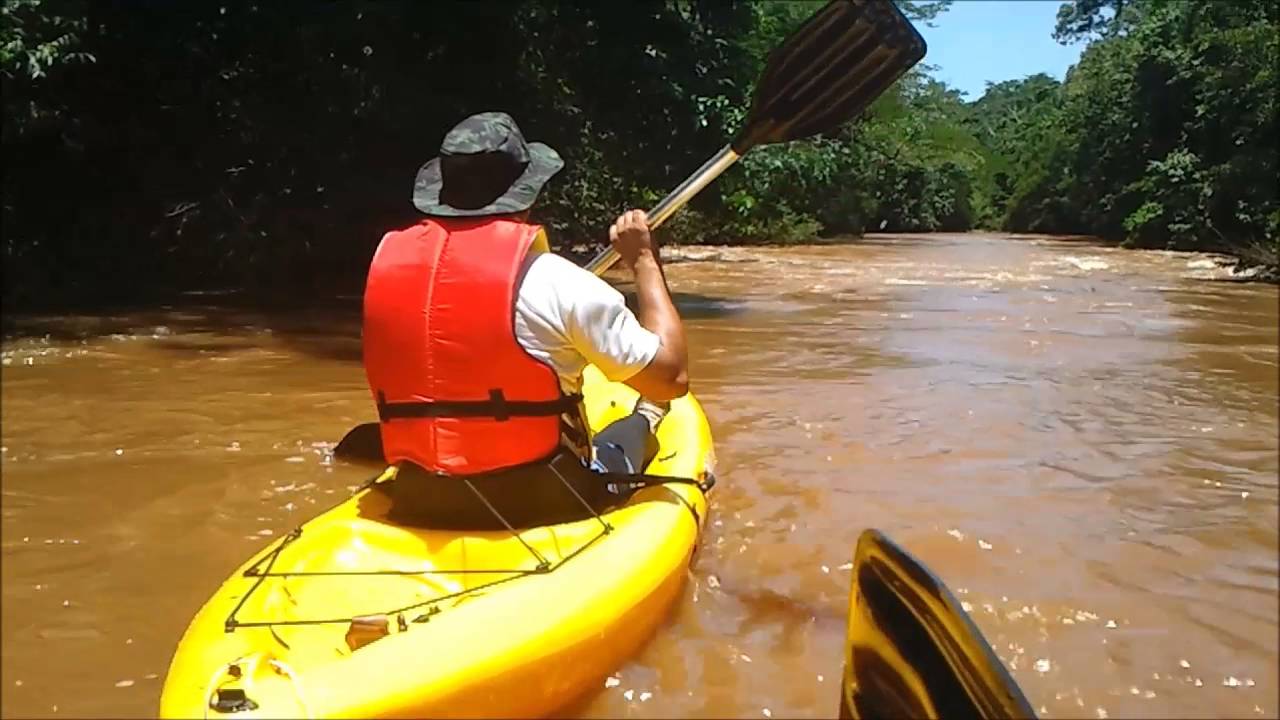 Passeio caiaque Ribeirão Santa Maria Trecho entre GO 419 e GO 309