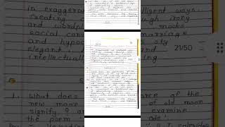VMOU BA 2ND YEAR EG-03 ENGLISH LITERATURE ASSIGNMENT SOLUTION JULY 2025 & JANUARY 2026 #vmoukota