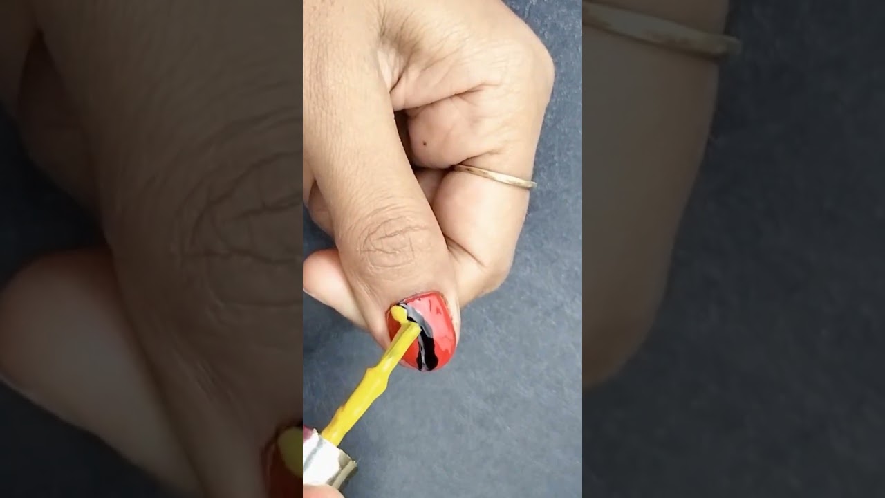 easy nail art#shorts #youtubeshorts #nailart #nails@ENailSpa #trending #naildesigns