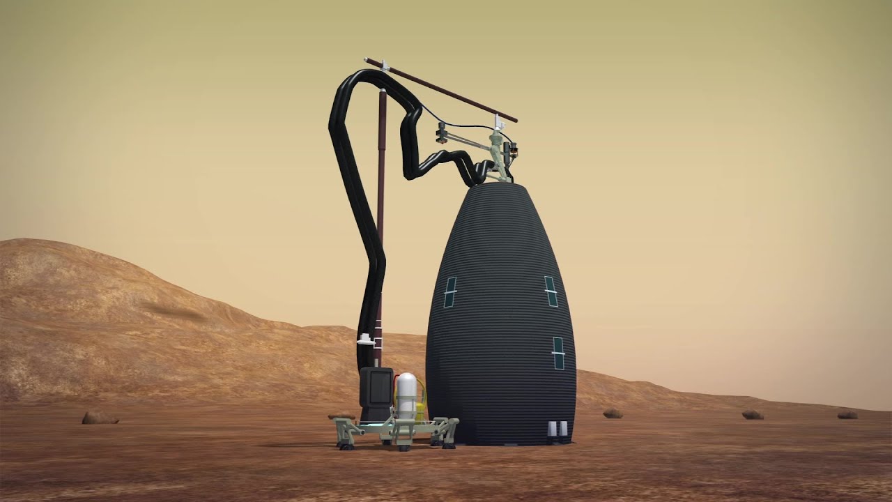 AI SpaceFactory wins NASA's Mars Habitat competition