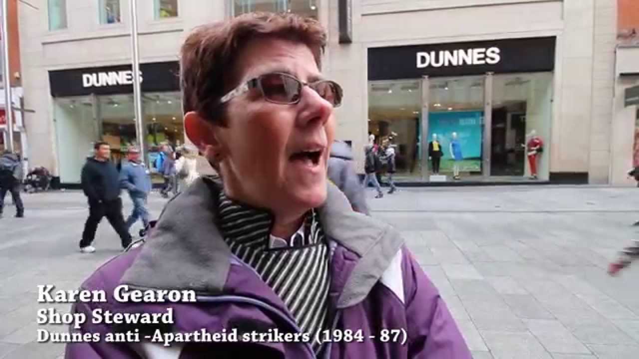 Dunnes Stores anti-apartheid strikers honoured