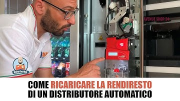 Come ricaricare la rendiresto di un distributore automatico - Video Tutorial