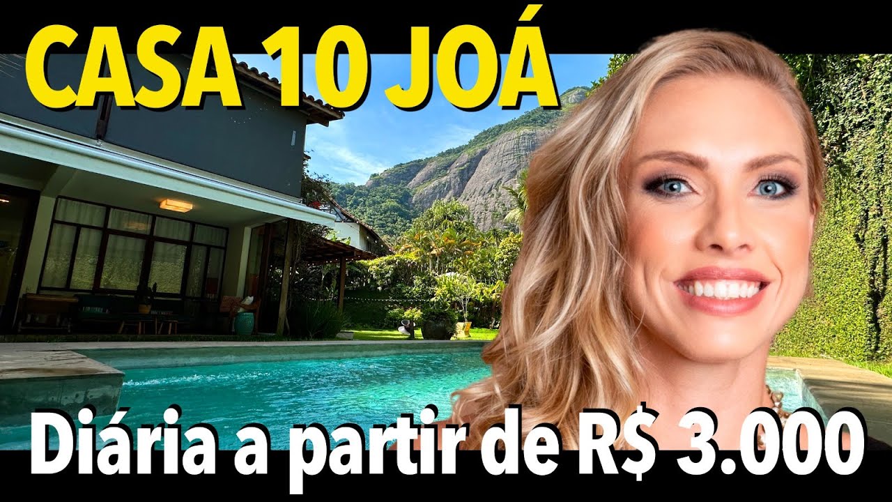 Casa 10 Joá 04 Suítes Aluguel Temporada Rio de Janeiro #RJ72 - YouTube