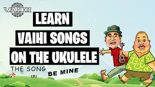 Video thumbnail of "Ukulele lesson "Be mine""