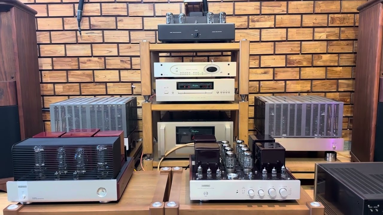 Tset ampli đèn TRIODE TRX -88 pp , 8 quả KT 88 quá khủng - shop chuong audio - lh 0938870031