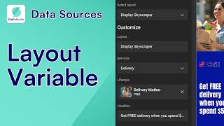 Create a Layout Variable for Your Data Source