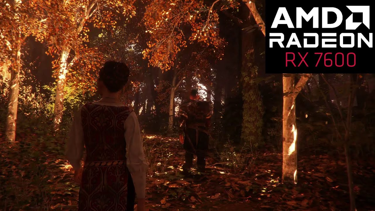 A Plague Tale Innocence: RX 7600 8 GB (Ultra Settings - FullHD )