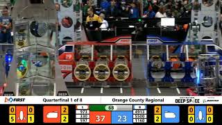 Quarterfinal 1 - 2019 Orange County Regional