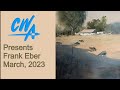 Frank eber demo at california watercolor society mtg march 17 2023