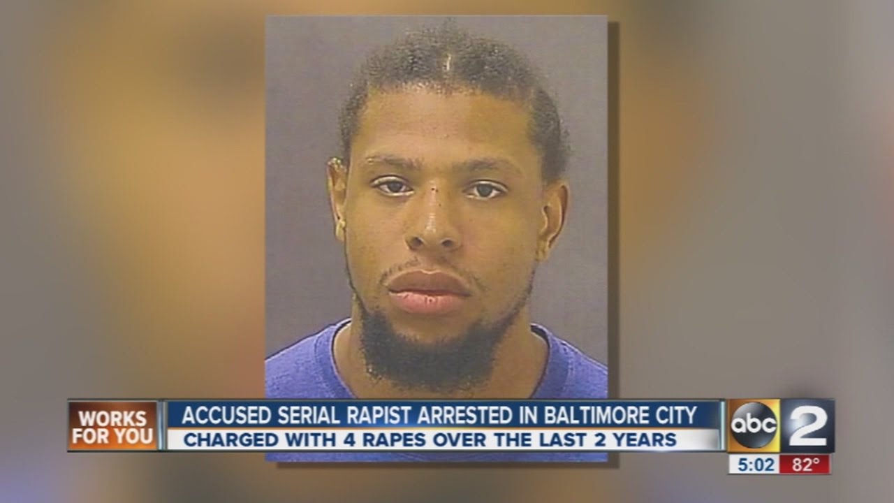 Accused serial rapist caught in Baltimore City - YouTube