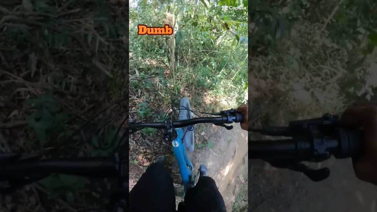 Caindo de bike na trilha! 