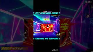 New Golu wall skins collection 51 caror 70 caror funny#foryou#free fire#trending shorts
