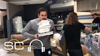 Barstool's Big Cat Makes His Long-Awaited Trip To ESPN’s Cafeteria | SC With SVP | February 8, 2017
