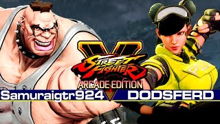 【スト5AE】 SAMURAIGTR924 [ ABIGAIL アビゲイル ] vs [ 春麗 チュンリー chun-li ] DODSFERD 【SF5AE】