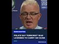 Police give update on Bondi terrorists