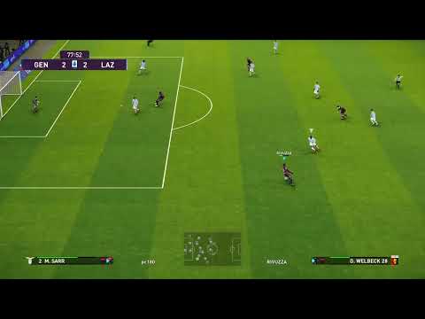 Pes 20 Genoa vs Lazio (Full Manual)