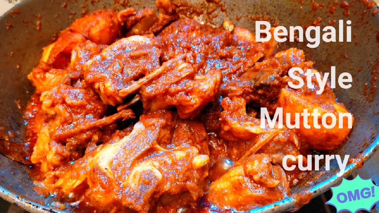 Bengali style mutton curry at home ,আমি কি ভাবে খাসির মাংস রান্না করি-# ...