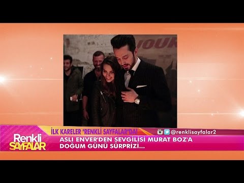 Renkli Sayfalar 12. Bölüm- Aslı Enver'den Murat Boz'a doğum günü sürprizi!