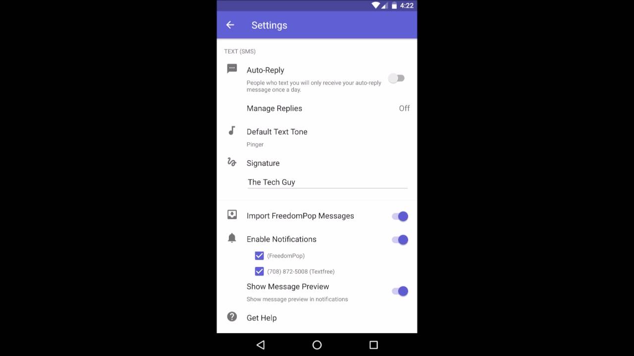 free-text-and-calls-using-freedompop-number-in-textfree-app-on-android