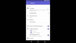 Free Text and Calls Using FreedomPop Number In TextFree app on Android/iOS screenshot 5