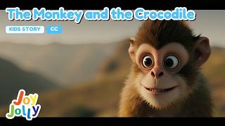 The Monkey and the Crocodile 🐒 An Indian Jataka Tale | Kids Story | Multi-Language CC Subtitles
