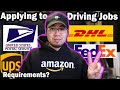 How To Get A Job As A Delivery Driver (FedEx, UPS, Amazon)