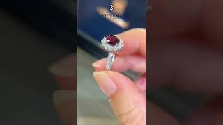 Which Ruby Ring Would You Choose For The Party?