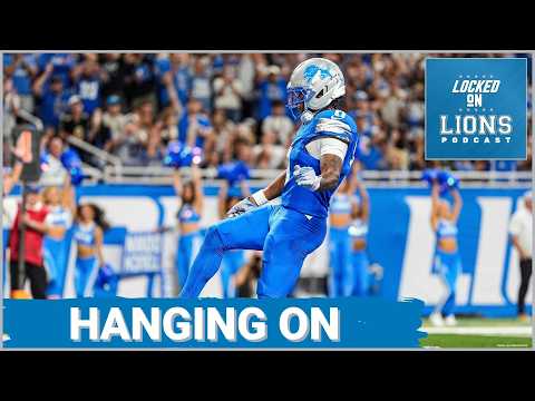 PANIC ALERT: Detroit Lions Slip Past Saints, Secondary EXPOSED in Overtime Win With Gibbs Starring.