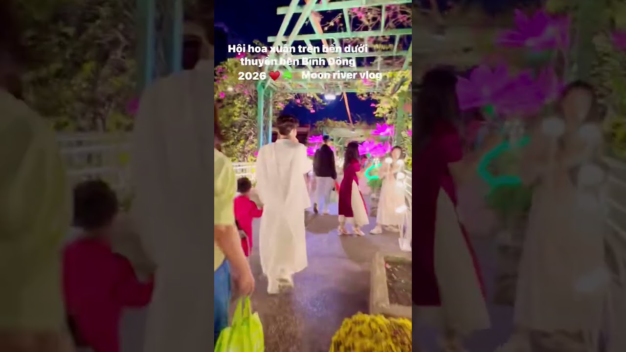 Khi HVC Đến Hội hoa xuân trên bến dưới thuyền bến Bình Đông 2026 khán giả vui hẳn lên