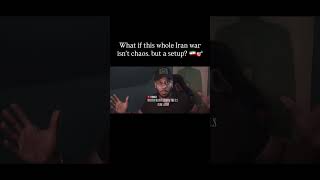 What if this whole Iran war isn’t chaos… but a setup? 🇮🇷🎯