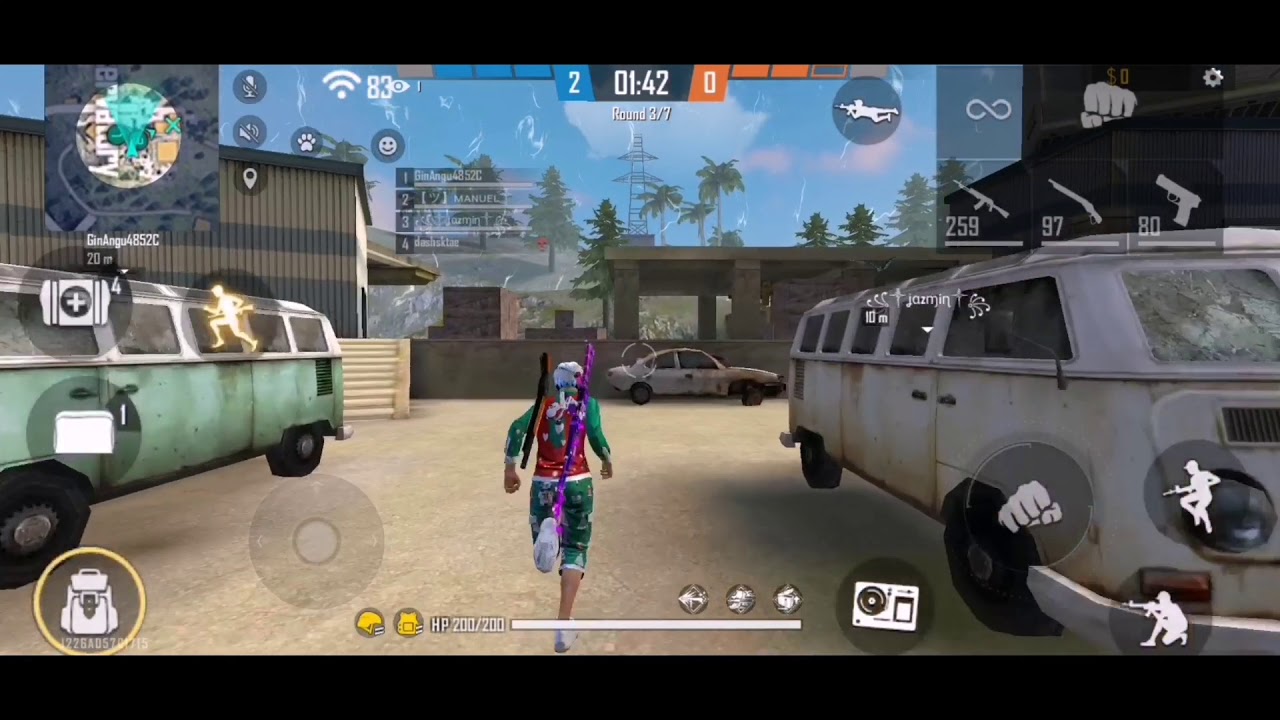Así Es Como Juego Free Fire En Un HUAWEI Y9. || Free Fire ...